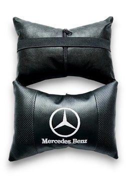 Купити Подушки під шию з емблемою Mercedes 2 шт 1785803340 в інтернет-магазині Avtoaks