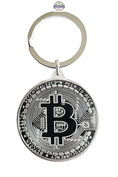 Купить Брелок Bitcoin (Биткоин) металлический 2211359260 в интернет-магазине Avtoaks