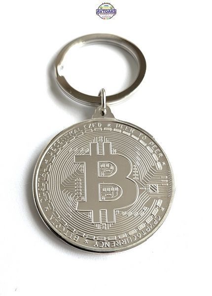 Купить Брелок Bitcoin (Биткоин) металлический 2211359260 в интернет-магазине Avtoaks