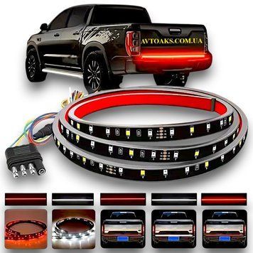 Купить Светодиодная лента дополнительный свет на багажник авто 122.5 см 108 LED 5в1 3028082504 в интернет-магазине Avtoaks