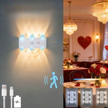 Купить Беспроводной умный LED-ночник с датчиком движения 3044361697 в интернет-магазине Avtoaks