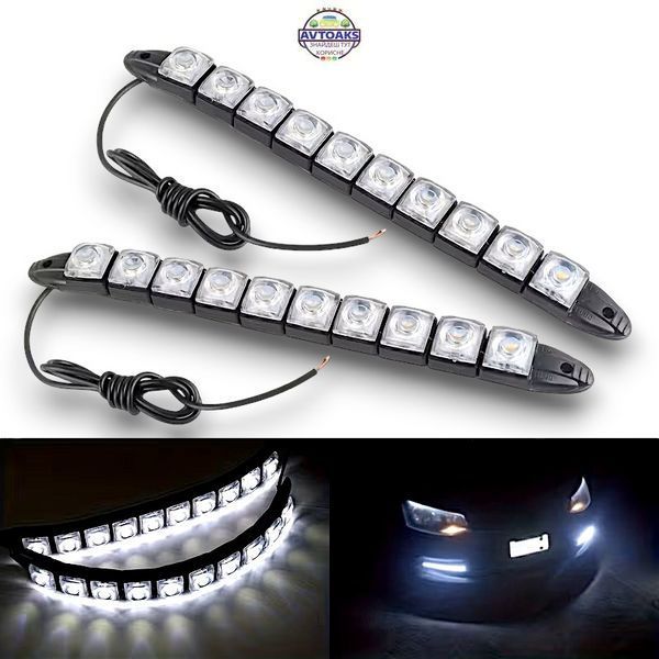 Купить Гибкая LED ДХО голубой свет 6 SMD 5050 2 шт 2884000488 в интернет-магазине Avtoaks