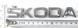 Напис "SKODA" хром 1417098955 фото 1