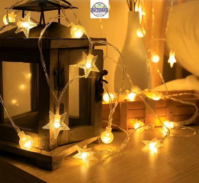 Купити LED-гірлянда "Зоряні Бульбашки" 150 см 10 шт з батарейками 2816395725 в інтернет-магазині Avtoaks