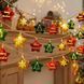 LED гирлянда "Рождественские Звезды" 150 см 10шт с батарейками 2816534063 фото 4