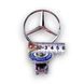Емблема приціл на капот Mercedes-Benz 202 - 220 штатна 779965198 фото 3