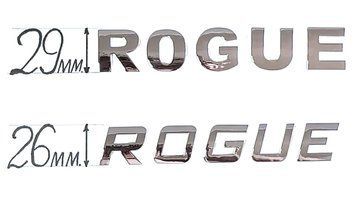 Купити Напис "ROGUE" літерами хром 1269143896 в інтернет-магазині Avtoaks
