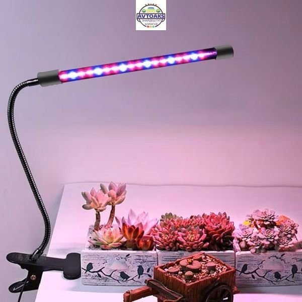 Купить Фитолампа для растений LED на прищепке с таймером и регулировкой яркости 3072860324 в интернет-магазине Avtoaks